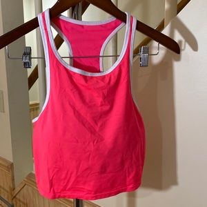 Fabletics high neck crop top sports bra